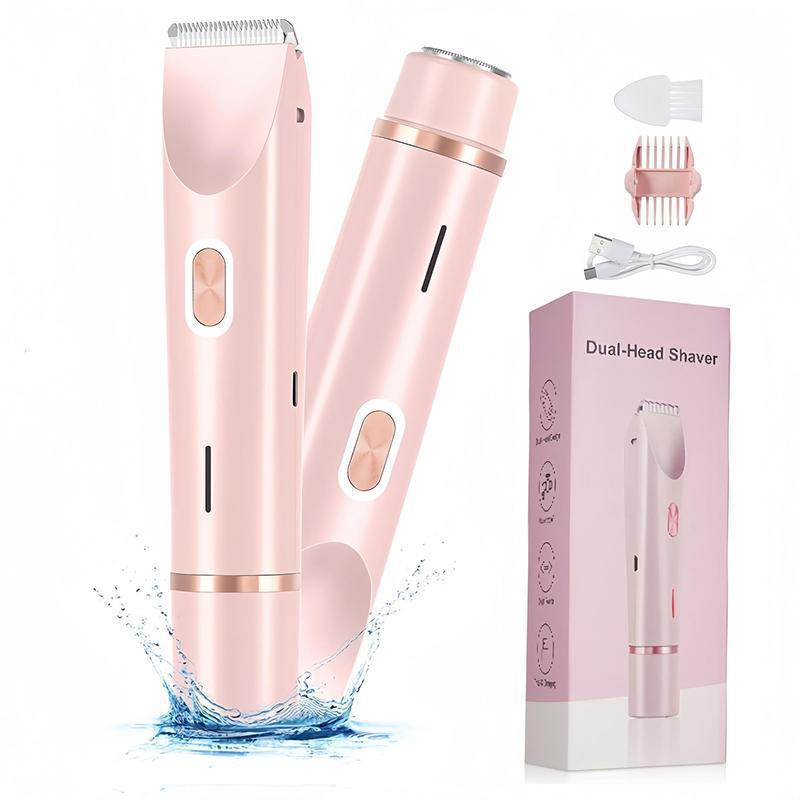 Waterproof Rechargeable Dual Head Electric Shaver