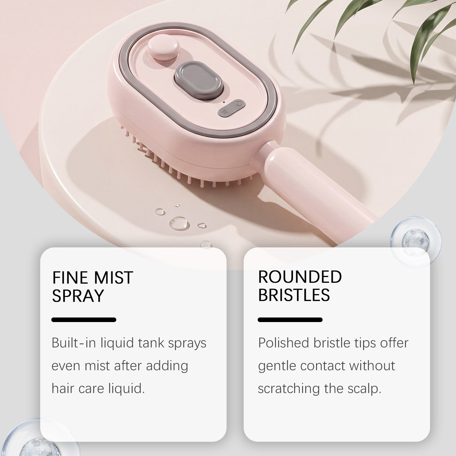 Electric Spray Airbag Massage Comb